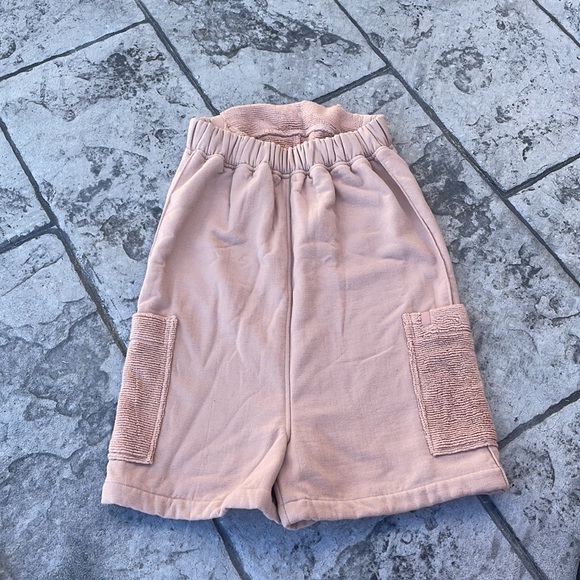 Lunya Terry Cotton Romper Tan XS/S - Picture 9 of 14